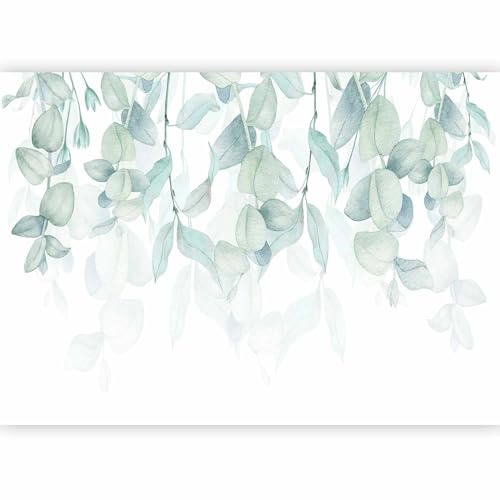 murando - Carta da Parati Adesiva Moderna per Soggiorno, Fiori, 441x315 cm | Fotomurale Autoadesiva, Pellicola Murales, Decorazione da Muro XXL, Carte da Parati Moderne, Botanico, Produzione Europea