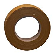 PRENDELUZ Cinta aislante marrón 20mm x 19m, resistente al calor y a la humedad, ideal para aislación eléctrica y reparación de cables.