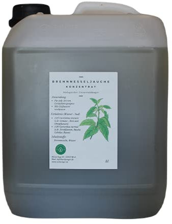 Urdünger Brennnesseljauche Konzentrat Bio 5 Liter Brennesseljauche biologischer Universaldünger