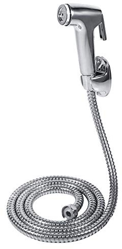Doccetta per WC in acciaio inox, Doccetta per Bidet in Acciaio Inossidabile, doccetta per bidet, per WC, spray premium in acciaio inox, set completo per bidet, per WC