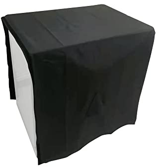 Mayer Barbecue Schutzhülle Abdeckhaube für ZUNDA 83 cm Outdoor-Küchenmodul, hochwertiges Oxford 1000D Gewebe, Reiß- & Wetterfest, Schwarz