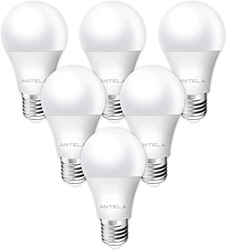 ANTELA E27 LED Lampe Glühbirne 8,5W 806LM 3000K Warmweiß Licht Birne ersetzt 60W Glühlampe, Energiesparlampe, nicht Dimmbar, ErP, 6er-Pack