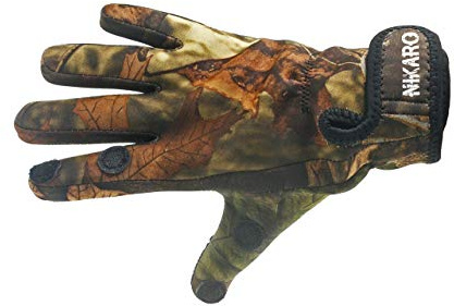 Nikaro Guantes de neopreno para paintball, pesca, fotografía, actividades al aire libre (M)