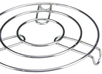 PNJB, Hot Pan Pot Stands - Stainless Steel Round Trivet Holder Kitchen New, Table Ring, Kitchen Heat Resistant Hot Pan Round Steamer Rack, Holder For Kitchen Accessories, (2)