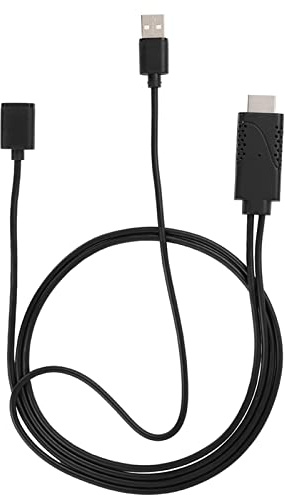 JTLB Cavo adattatore USB femmina a HDMI maschio 2 in 1080P USB femmina a maschio HDTV cavo adattatore per Android