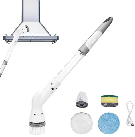 Spugne elettriche per centrifuga, spugne abrasive, setole rigide leggere, setole abrasive classiche, strumento di pulizia portatile per la doccia, setole abrasive impermeabili, centrifuga per doccia