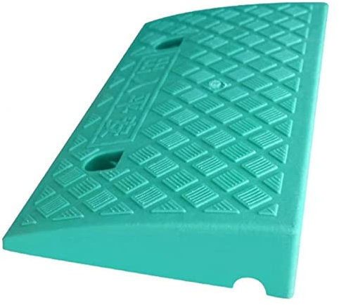 Trittdreieck-Pad, Auto-Bergaufmatte, Service-Rampen, Rollstuhlrampen für den Innenbereich, Fahrzeugrampen, Bordsteinrampen, Hunderampen (Größe: G-49,5 * 26,5 * 13,2 cm) ()