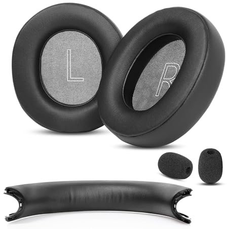 HAIZEEN Ersatz-Ohrpolster und Kopfbandabdeckung Kompatibel mit Microsoft Xbox Kabelloses Stereo 20. Jubiläum Sonderedition Kopfhörer Headset, Ohrpolster Kissen (Proteinleder)