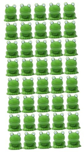 MERRYHAPY 2 Sets Miniatur-froschfiguren Aus Kunstharz Froschornamente für Die Garten-Frosch-Terrarium-Dekoration Verleihen Ihrer Landschaft Charme 30 Stück