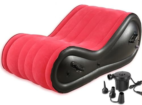 BesBet Aufblasbares Sofa in S-Form „Dehnen, entspannen“ -ShaF8Y ENNA010830