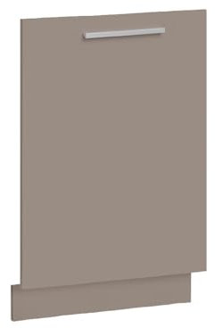 Deconation Panneau Pour Lave-vaisselle Encastrable salma - Taupe - L 60 X H 81 Cm