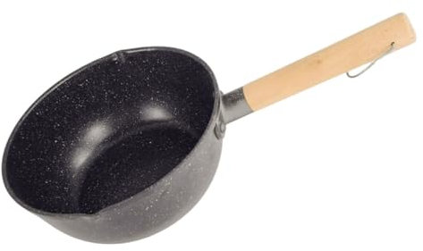 COLLBATH Milchkochtopf Mit Griff Antihaftbeschichtet Hitzebeständiger Topf Für Küche Zum Kochen Von Milch Gemüse Und Suppen Für Herdgebrauch