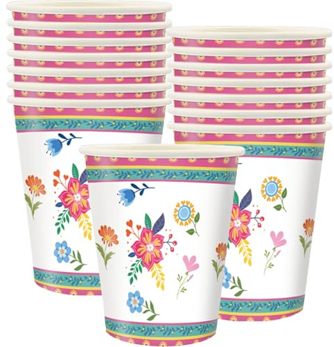 Juego de vajilla de papel, (vaso de papel)