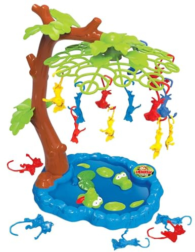 Monkey Tree Game - Monkey Around Toddler Game | Temperature Resistant Fun Action Toy Set with Monkeys | Aroundd Climbing Tree Swing Gamee for Child Playing Activities