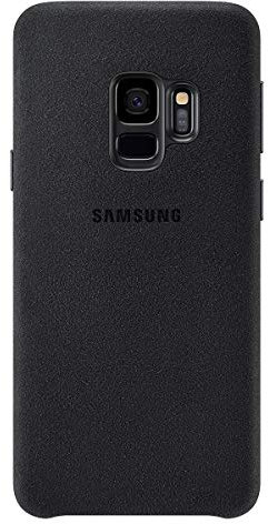 Samsung Alcantara Cover (EF-XG960) für das Galaxy S9, Schwarz