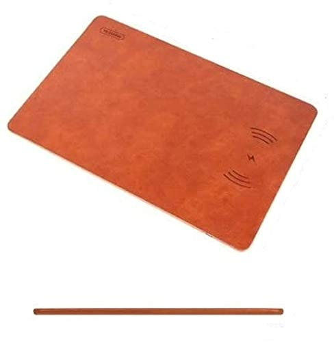 YK Qi Wireless Charger Mouse Mat for iPhone 8/X - Red