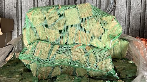 Celtic Timber Kiln-Dried Firewood Logs w/ 10-20% Moisture Content for Wood Stoves & Open Fires - Clean Burning for Home Heating - Softwood Logs – Available in 16kg Nets, in 1 x 180kg bulk bag