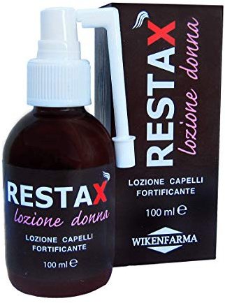 Restax Lozione Donna 100ml - alopecia androgenetica femminile pre/post menopausa - fortificante anticaduta per capelli