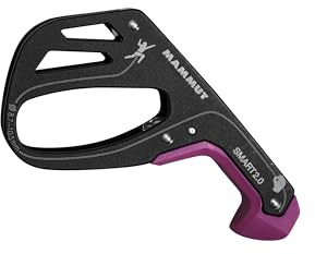 Mammut Smart 2.0 | Belay Device, Climbing Equipment, Lightweight & Compact | Black, One Size