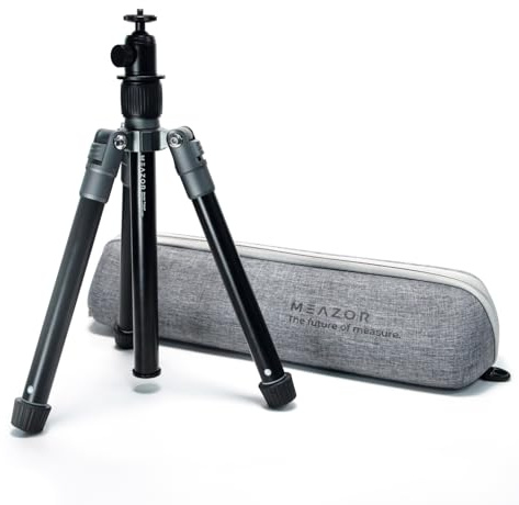 HOZO M-Cube Kit Trépied professionnel avec étui en EVA 27,9 à 101,6 cm en aluminium réglable à faible gravité avec rotule rotative à 360°, 5 sessions de libération rapide, charge maximale 5 kg