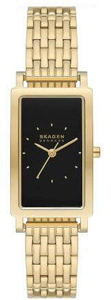 Skagen Hagen Damenuhr, Quarz-Dreizeigerwerk mit Edelstahl- oder Lederarmband