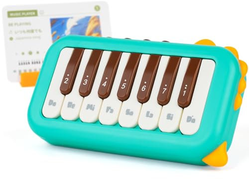 HOTUT Teclado Electrónico Portátil Para Niños - Piano Musical Con Luces - Juguete Educativo Para Bebés y Pequeños