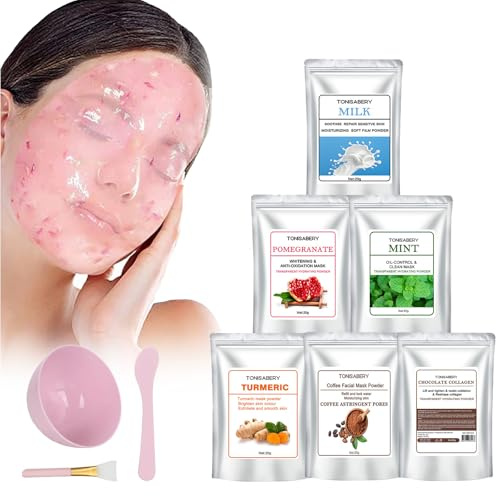Peel-Off Jelly Facial Mask, ansiktsmask Peel-Off, gelémaskpulver för ansiktsbehandlingar, SPA-modelleringsmask/lera/lera eller hem gör-det-själv gelmask för ansiktsvård mjuk mask