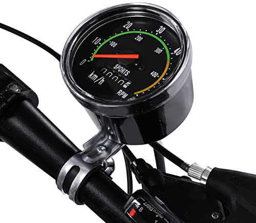 Fahrrad-Tachometer, Fahrrad-Tachometer, Kilometerzähler, Mechanischer Fahrradcomputer, Stoppuhr, Fahrradcomputer, Kompatibel mit 26/27,5/28/29-Zoll-Fahrrädern für Radtouren