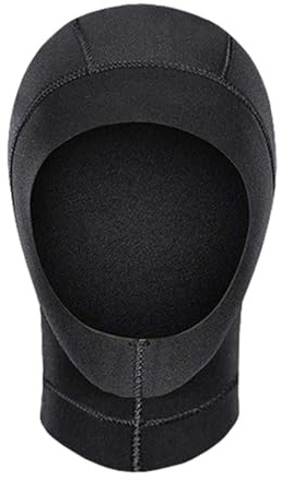 Zxpjkyu Diving Hood Cap Surfing Hat 3mm Neoprene Diving Wetsuit Hoods Dive Hoods Keep Warm Swimming Hat for Women Men Water Sports, M