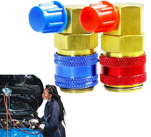 Adaptateur de coupleur rapide de conditionnement, système de connecteurs rapides de climatisation, raccords de conversion polyvalents, outils de composants de précision pour débutants, professionnels