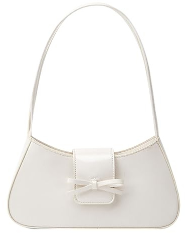 BACH AND BOUJEE Umhängetaschen Damen Geldbörsen Handtaschen Schleifen Geldbörse Y2K Tasche Kleine Umhängetasche Mini Clutch Hobo Handtasche