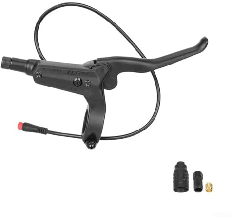 Yhenlovtt Poignée de frein en métal compatible avec NUTT, levier de frein de rechange durable pour vélos pliants et scooters, contrôle précis et (droite)