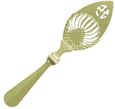 Cucchiaio assente - Cucchiaio per Servire Scanalato In Acciaio Cava Assenzio | Absinthe Fonte Bar Strumento Per Catering Buffet, Da Cocktail Da Cucina Elegante Durevole Professionale A