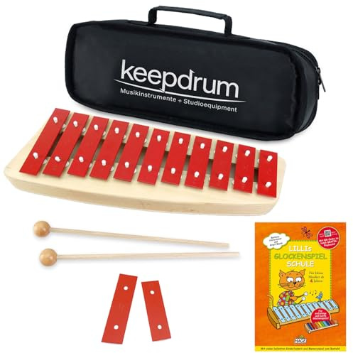 Sonor NG-10 Glockenspiel mit keepdrum Tasche und Notenheft