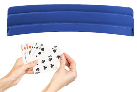 Generisk spelkortshållare | Spelkortshållare – tre lager pokerspelstöd | brädtillbehör och förvaringsfodral | kortsamlingshylla för kvinnor och män