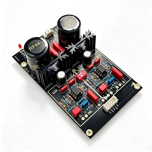 Reland Sun Hi-Fi Germany DUAL Phono Turntable Preamp Moving Magnet MM/MCLP Vinyl Preamplifier Board LME49720NA NE5532 DIY kit (LME49720NA)