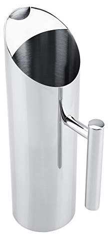 Flexman Jarra Para Bebidas Frías De Acero Inoxidable, Jarras De Agua Con Protector De Hielo Jarra Para Bebidas Frías, Jarras De Agua Para Tiendas Para El Hogar, Hoteles, Restaurantes, Bares(1L)