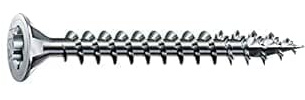 SPAX Universalschraube 3,5 x 20 mm, 180 Stück - Holzschrauben, Vollgewinde, Senkkopf, T-STAR plus T20, 4CUT Spitze, WIROX Beschichtung - 8000000287206