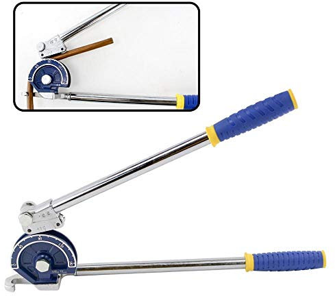 FLaig Hydraulisches Crimpwerkzeug, manuelles Rohrbiegewerkzeug, 16 mm dicker Außendurchmesser von Stahlrohren for HVAC, weiches Kupfer, Kupfer, Aluminium, andere weiche Metalle Zange