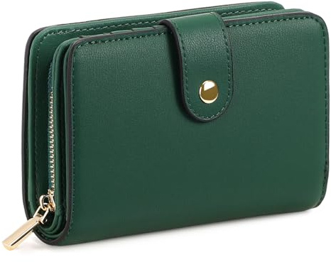 GAEKEAO Portemonnaie Damen,Geldbörse Damen, Geldbeutel Damen Zipper ​mit Münzfach & RFID-Schutz