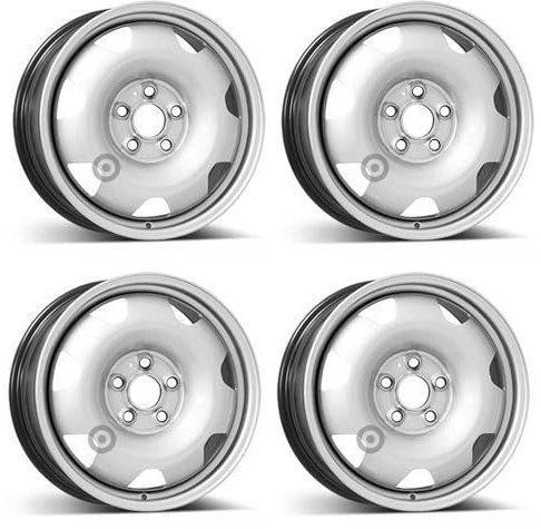 4x Alcar Stahlfelgen 4-9215 7.0Jx17 ET55 5x120 kompatibel mit Volkswagen T5 T6