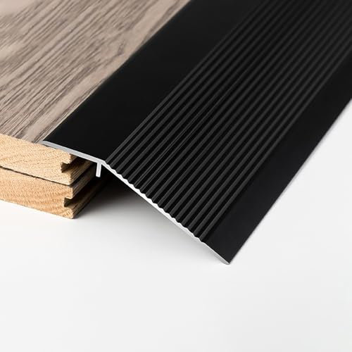 Raouoae Übergangsprofil Höhenausgleich Für Vinyl Und Fliesen 90cm*3 Aluminiumprofil Für Perfekte Passform Abschlussprofil Höhenausgleich 1-4cm(Option 5)