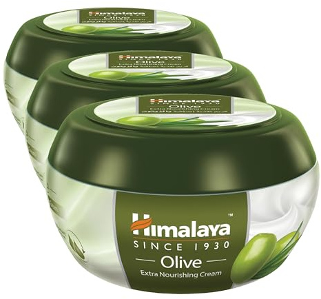 Himalaya Olive Extra Nährende Creme 150 ml (Packung mit 3)