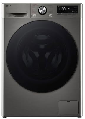 LG Lavadora F4WR709SGS 9 Kg Gris