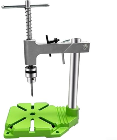 Eawfgtuw Taraudeuse verticale manuelle avec clé à taraud réglable de 1,5 à 10 mm, construction en alliage d'aluminium, bras oscillant à cliquet étendu pour outils de filetage d'atelier (fonte)