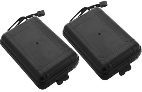 Cabilock 2pcs Portable Arrowhead Storage Box for Outdoor Hunting Impact-Resistant Arrowhead Organizer Holder with Sturdy Plastic Construction Lightweight Design and Optimized Sorting for