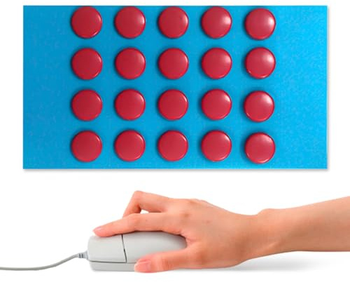 Klistermärken för mus – halkfri | Feet Glide halkfria verktyg perfekt för | e-sport, och arbete, PTFE-ersättning, ultra-slät,