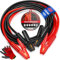 MASKO® Cable de arranque para motores de gasolina y diésel, 6/12/24 V, cable de arranque de cobre, incluye guantes y bolsa de transporte, 2 x 4 m/50 mm², 3000 amp