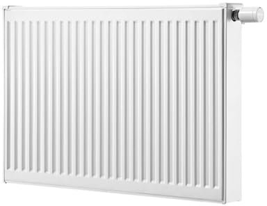 Buderus Flachheizkörper VCM-Profil Typ 21 900 x 400 mm Logatrend rechts mit Wandbefestigung FMS