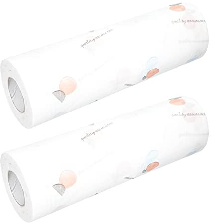 TOPBATHY Washable Dish Cloths Kitchen Paper Towels Absorbent Cleaning Cloths Set of 2